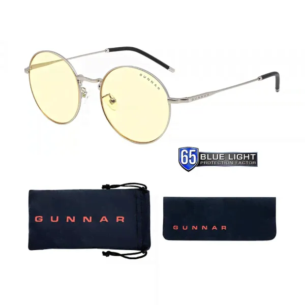 Gunnar Ellipse Amber Silver-1