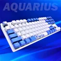 Клавиатура Red Square Keyrox TKL Aquarius (RSQ-20036) G3ms Amber Switch белыйголубой