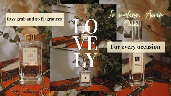 My 4 GO-TO easy to wear fragrances for EVERY OCCASION! Aerin, jo malone, ouai