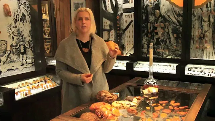 Цвета и ценность янтаря - Раса Пуронайте, Галерея-музей янтаря, Литва - Unravel Travel TV