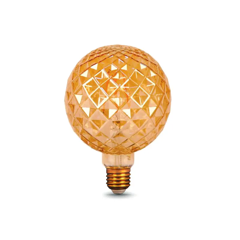  Amber 3 LED E27 5W-0