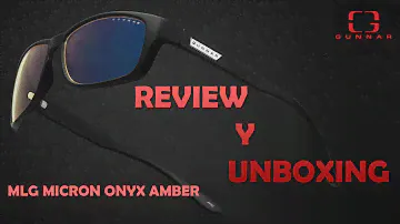 Cansancio visual? La solución: Gafas Gunnar MLG Micron Onyx Amber